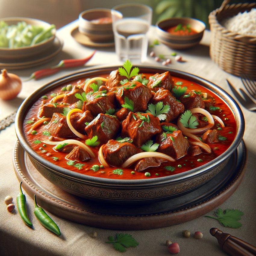 image of mutton karahi recipe ready to be served