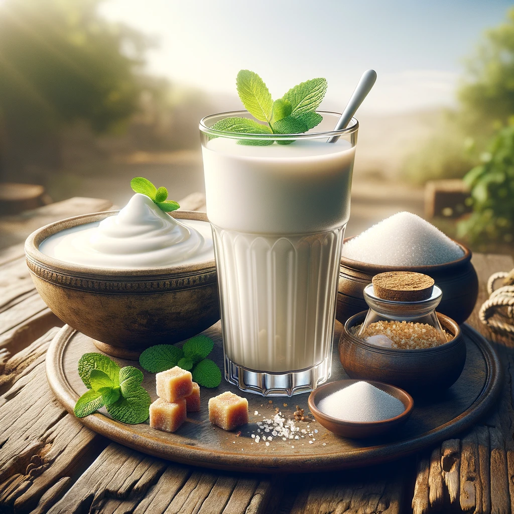 image of lassi recipe ready to be served