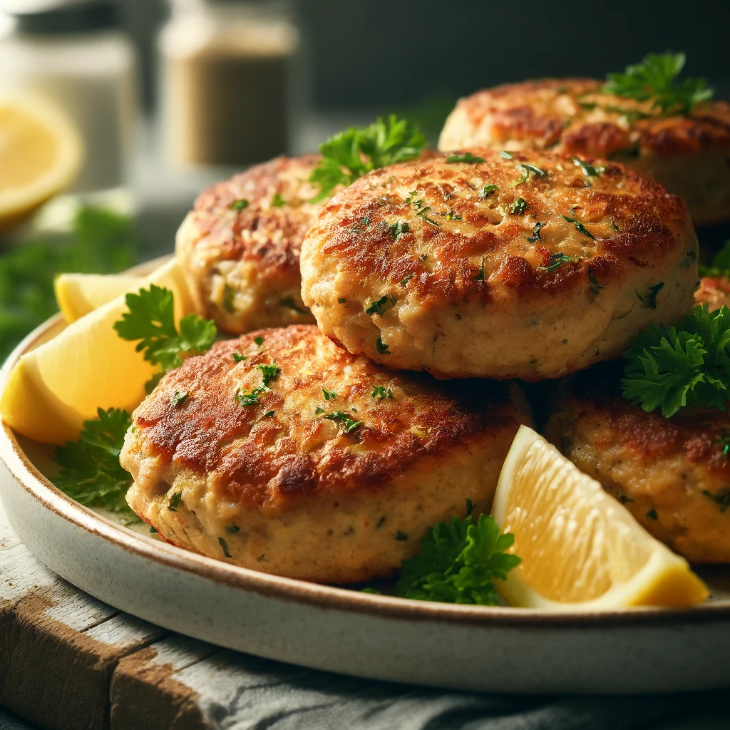 image of chicken patties recipes ready to be served