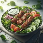 image of kabab salad recipe